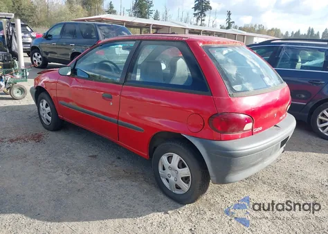 1997 Geo Metro z USA, uszkodzony, nr VIN 2C1MR2269V6728738